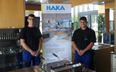HAKA begrüßt Auszubildende